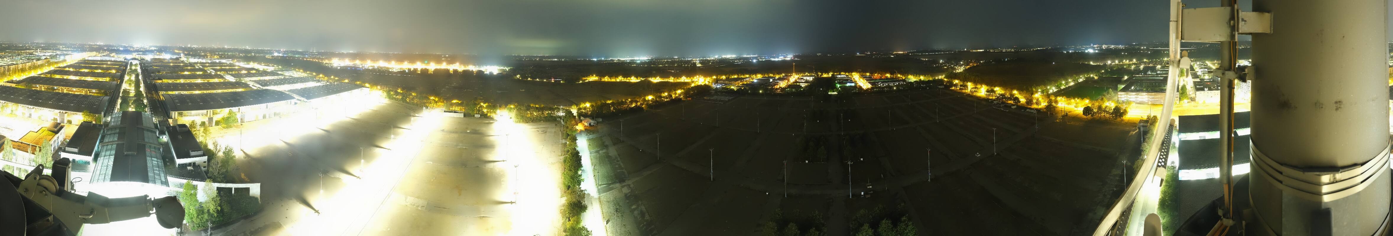 Archiv Foto Webcam München: Messeturm Riem (Messestadt Ost)