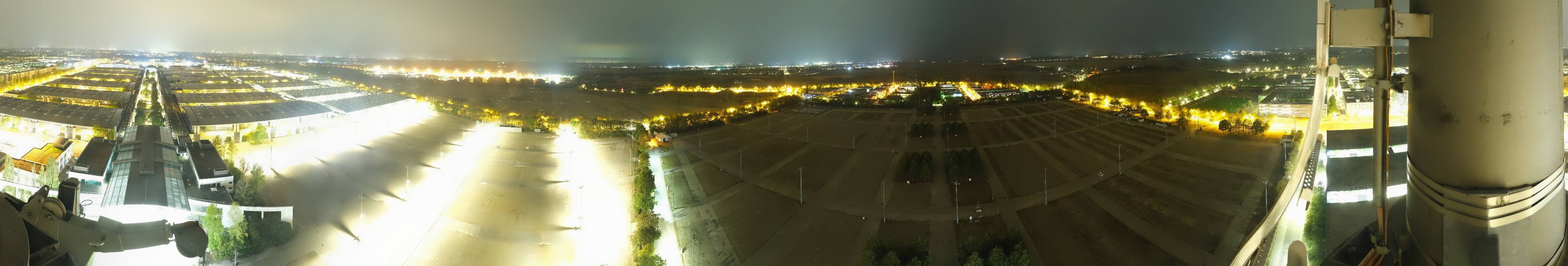 Archiv Foto Webcam München: Messeturm Riem (Messestadt Ost)