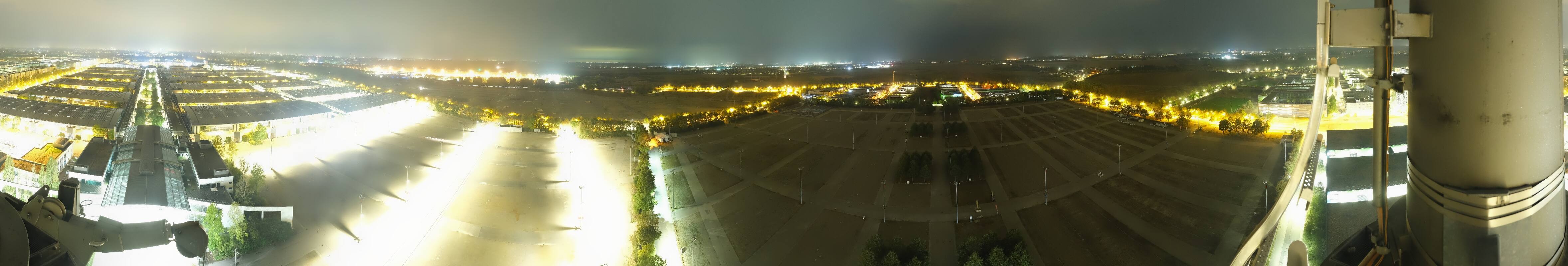 Archiv Foto Webcam München: Messeturm Riem (Messestadt Ost)