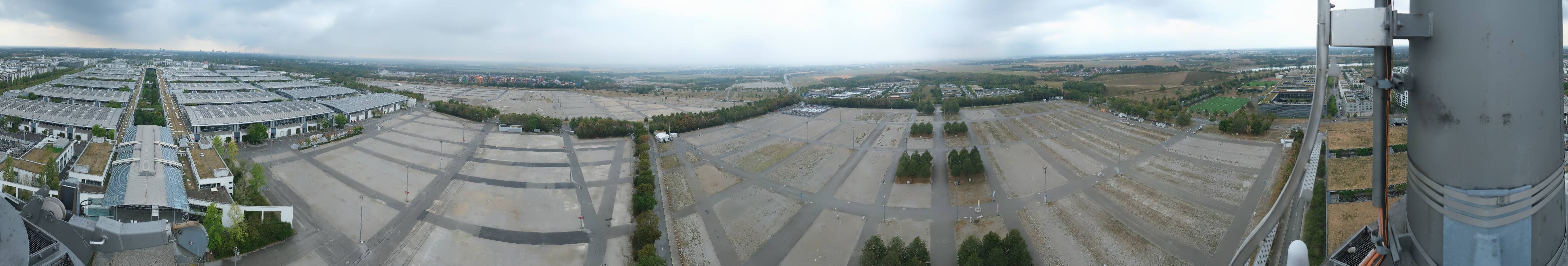 Archiv Foto Webcam München: Messeturm Riem (Messestadt Ost)