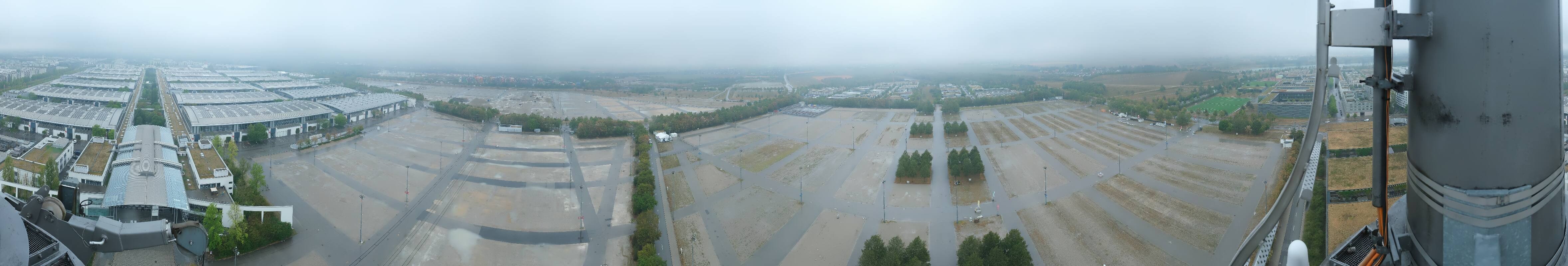 Archiv Foto Webcam München: Messeturm Riem (Messestadt Ost)