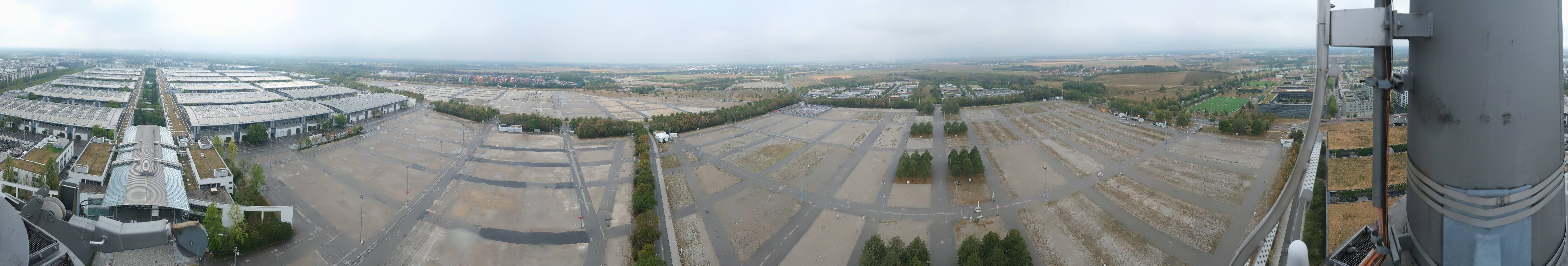 Archiv Foto Webcam München: Messeturm Riem (Messestadt Ost)