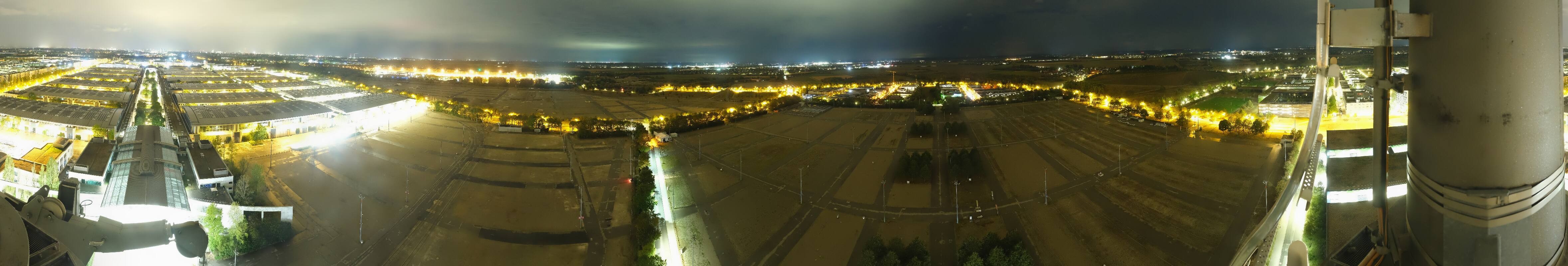 Archiv Foto Webcam München: Messeturm Riem (Messestadt Ost)