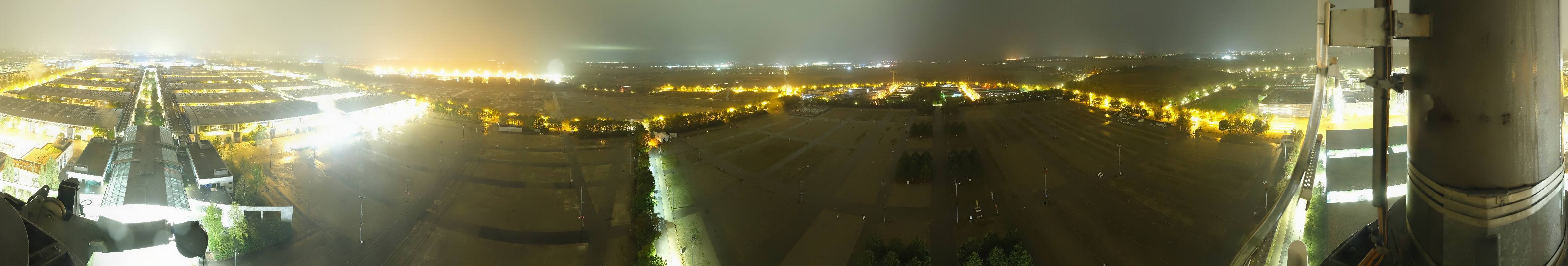 Archiv Foto Webcam München: Messeturm Riem (Messestadt Ost)