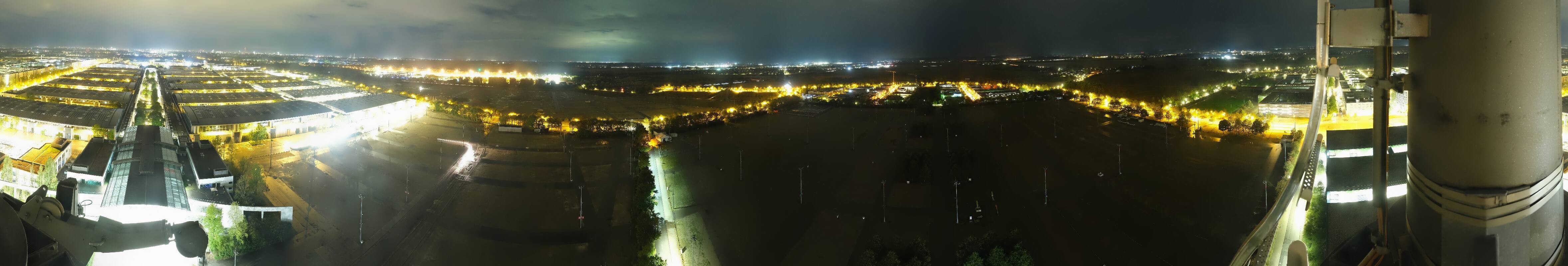 Archiv Foto Webcam München: Messeturm Riem (Messestadt Ost)