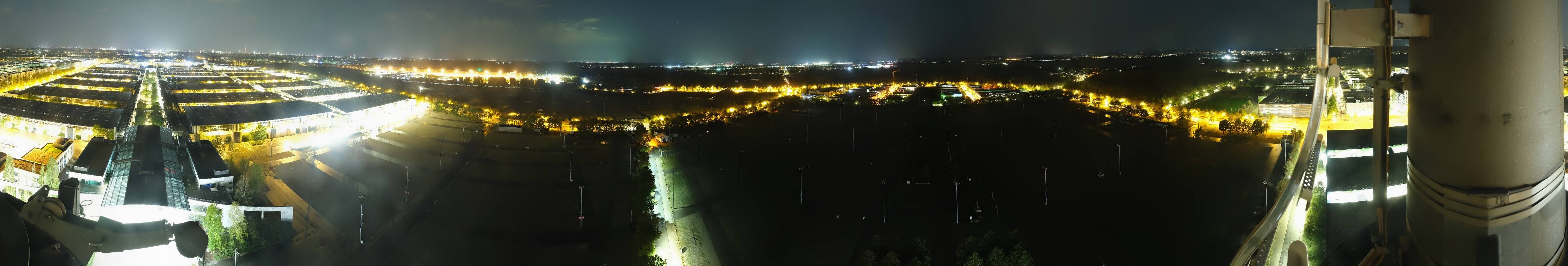 Archiv Foto Webcam München: Messeturm Riem (Messestadt Ost)