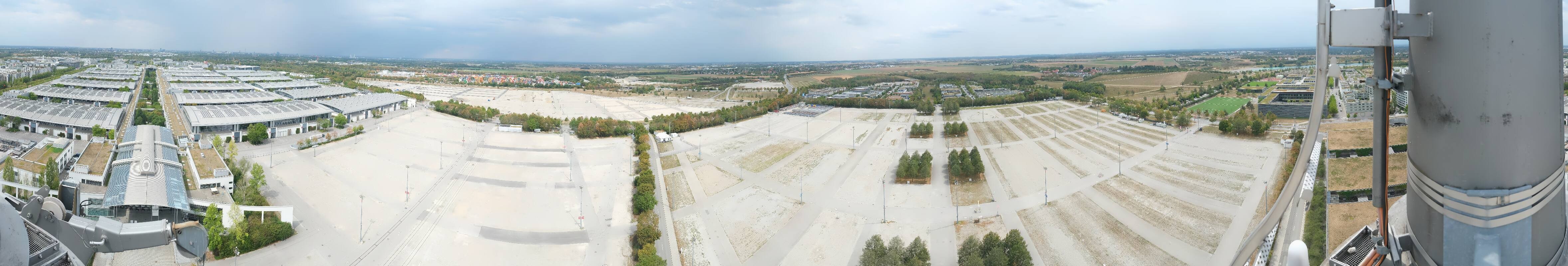 Archiv Foto Webcam München: Messeturm Riem (Messestadt Ost)