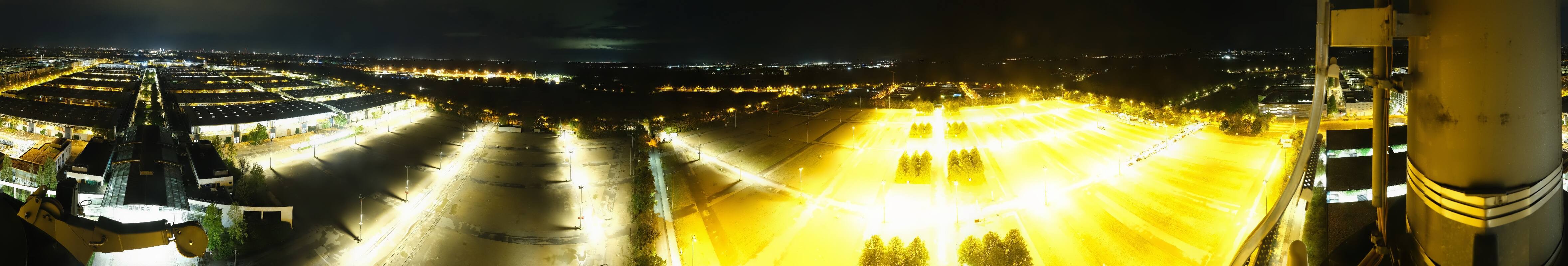 Archiv Foto Webcam München: Messeturm Riem (Messestadt Ost)