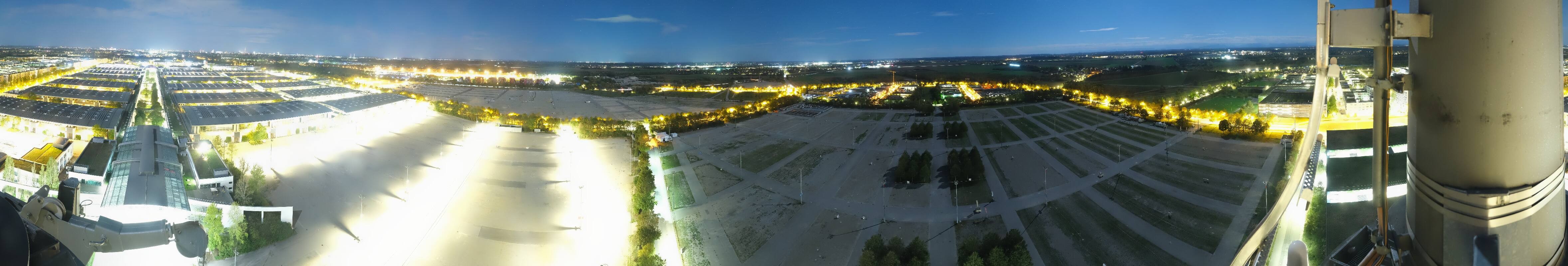 Archiv Foto Webcam München: Messeturm Riem (Messestadt Ost)