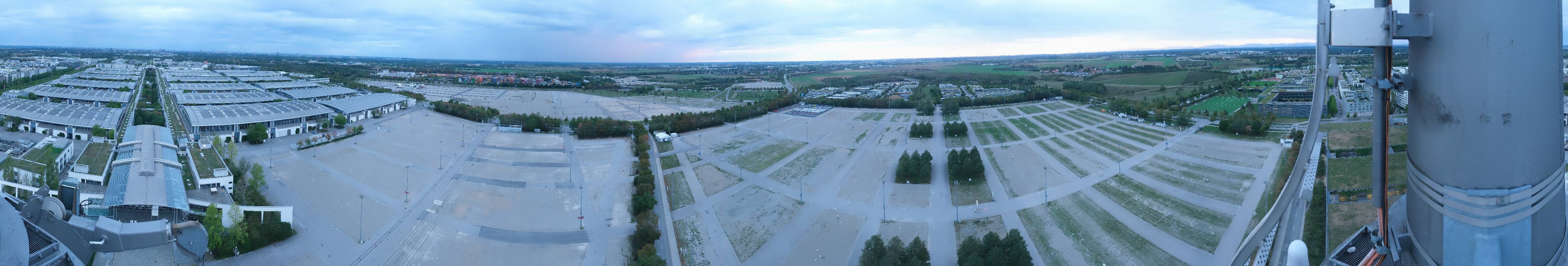 Archived image Webcam Munich: Messe München Riem