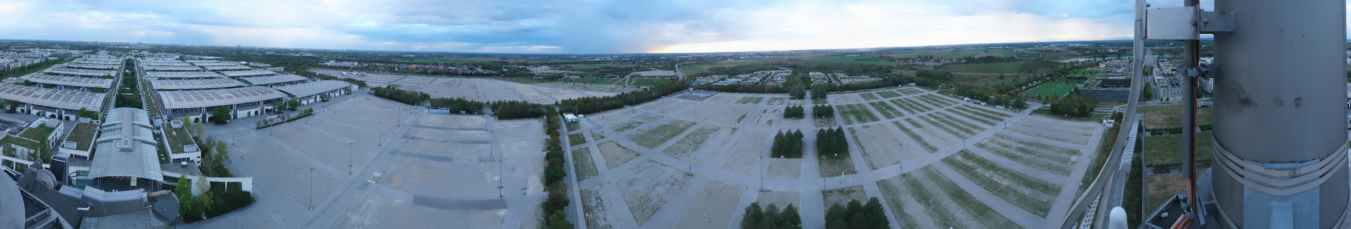 Archived image Webcam Munich: Messe München Riem