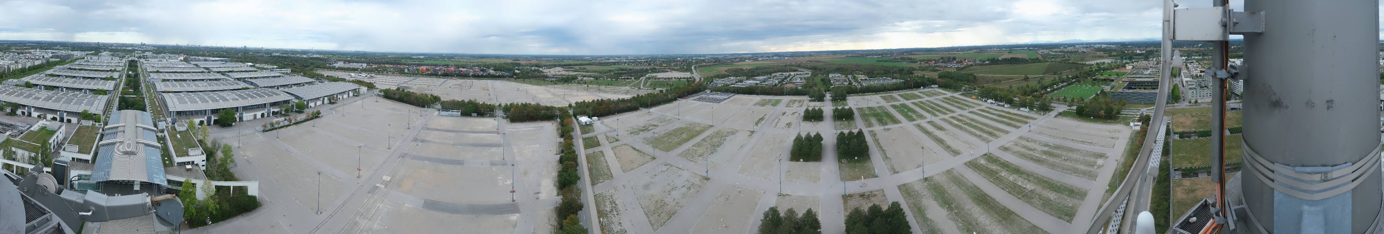 Archived image Webcam Munich: Messe München Riem