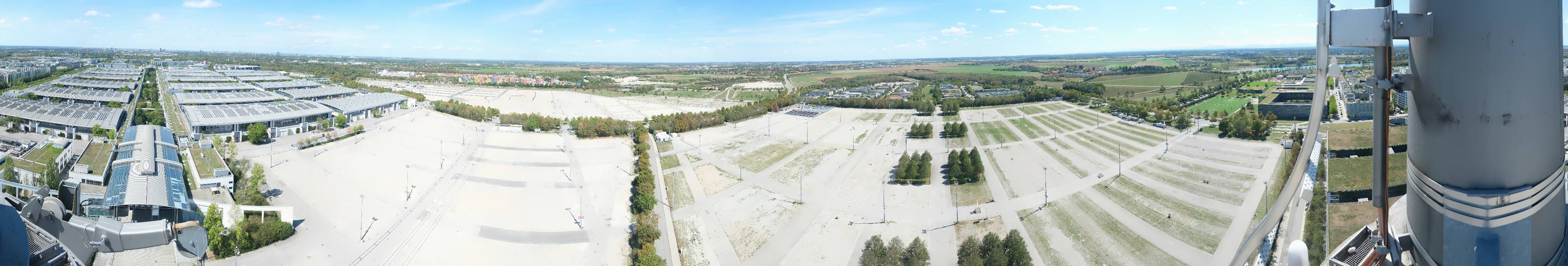 Archived image Webcam Munich: Messe München Riem