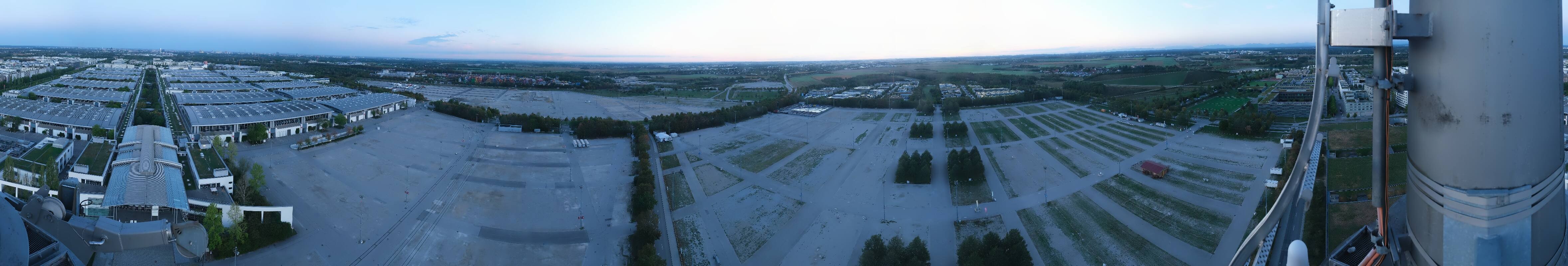 Archiv Foto Webcam München: Messeturm Riem (Messestadt Ost)