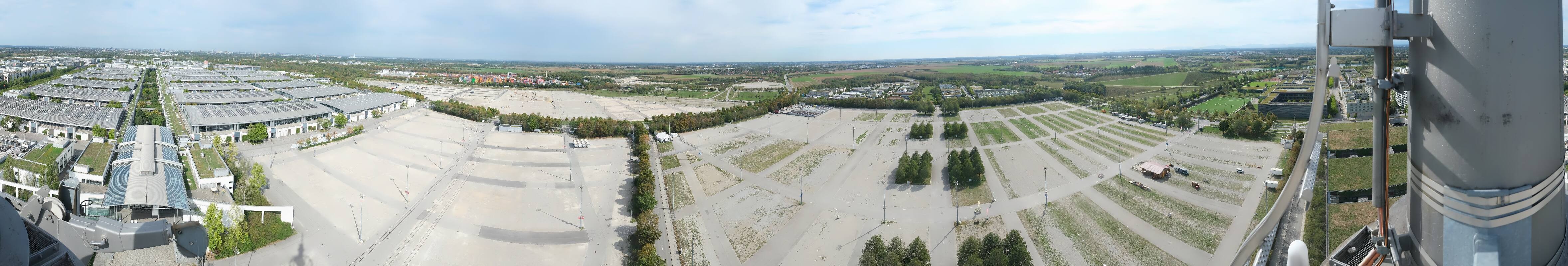 Archiv Foto Webcam München: Messeturm Riem (Messestadt Ost)