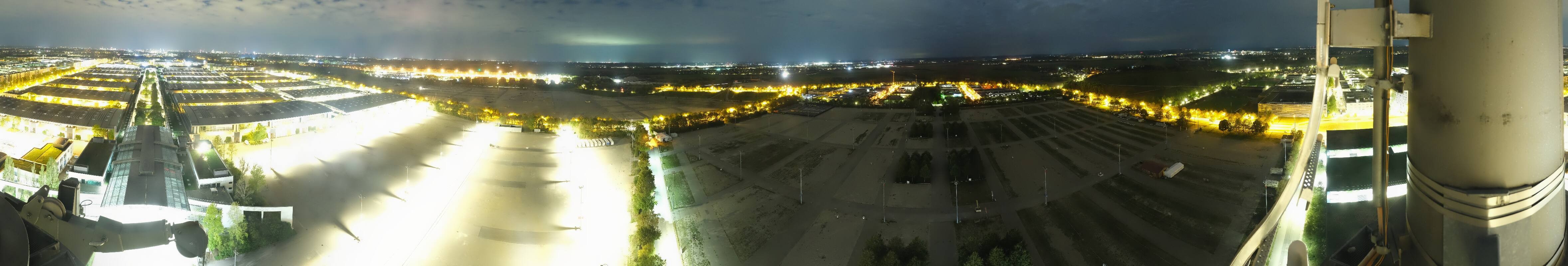 Archiv Foto Webcam München: Messeturm Riem (Messestadt Ost)