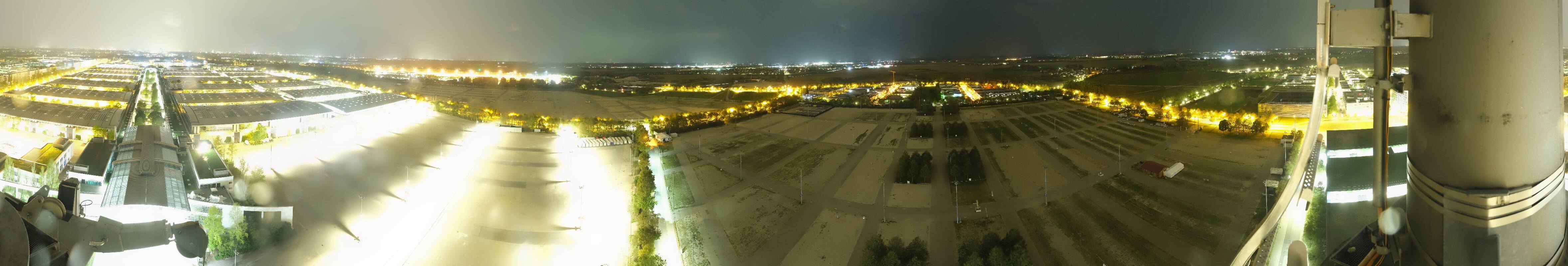 Archiv Foto Webcam München: Messeturm Riem (Messestadt Ost)
