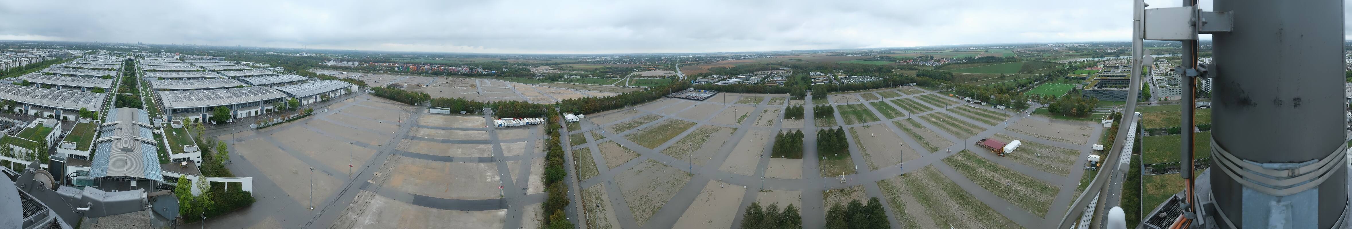 Archiv Foto Webcam München: Messeturm Riem (Messestadt Ost)