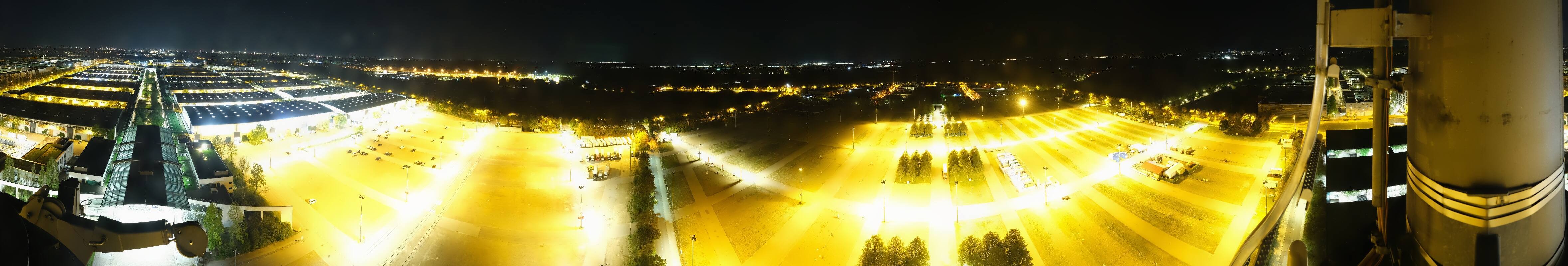 Archiv Foto Webcam München: Messeturm Riem (Messestadt Ost)