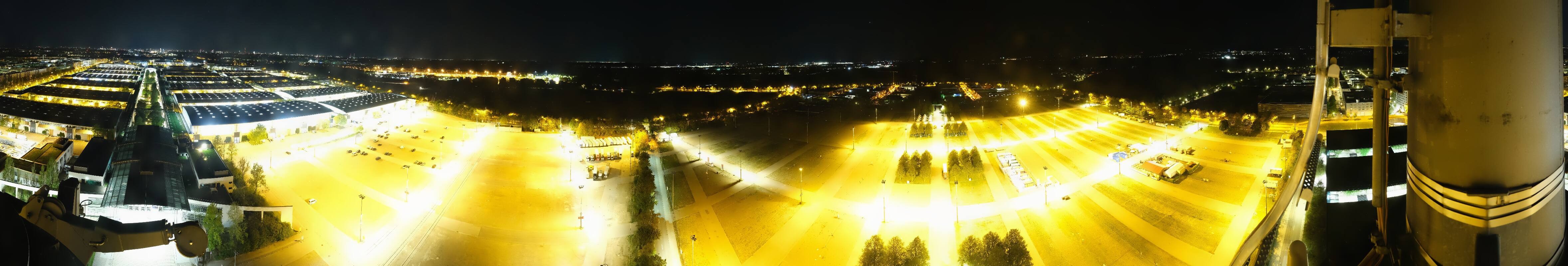 Archiv Foto Webcam München: Messeturm Riem (Messestadt Ost)
