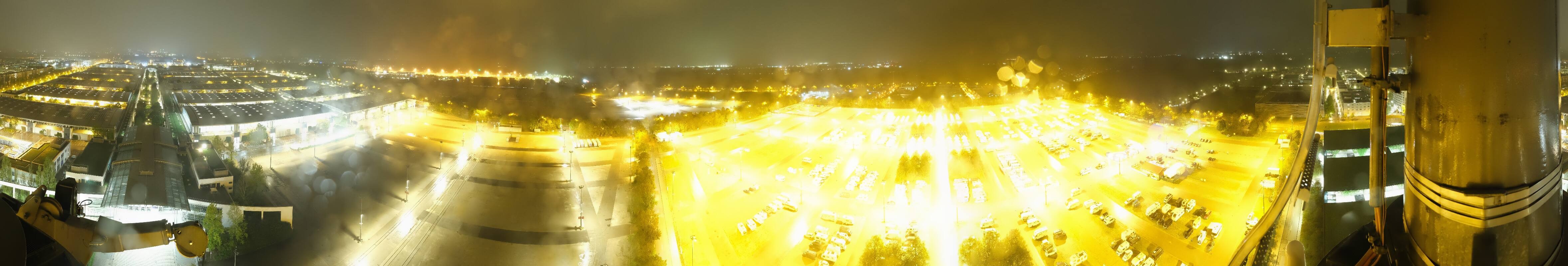 Archiv Foto Webcam München: Messeturm Riem (Messestadt Ost)
