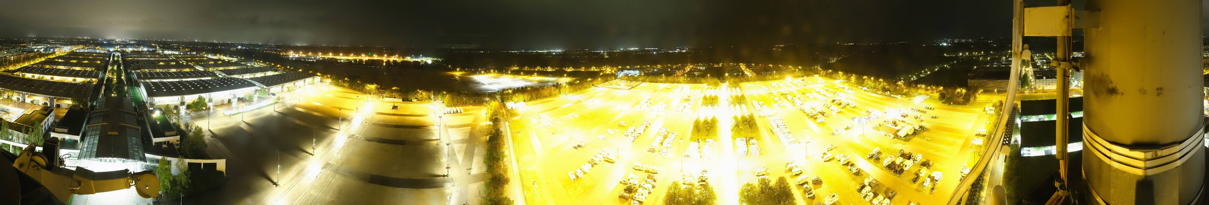 Archiv Foto Webcam München: Messeturm Riem (Messestadt Ost)