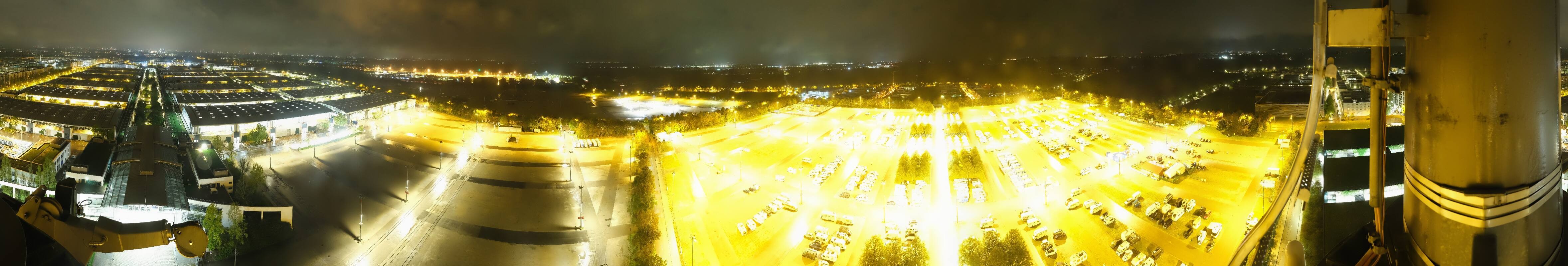 Archiv Foto Webcam München: Messeturm Riem (Messestadt Ost)