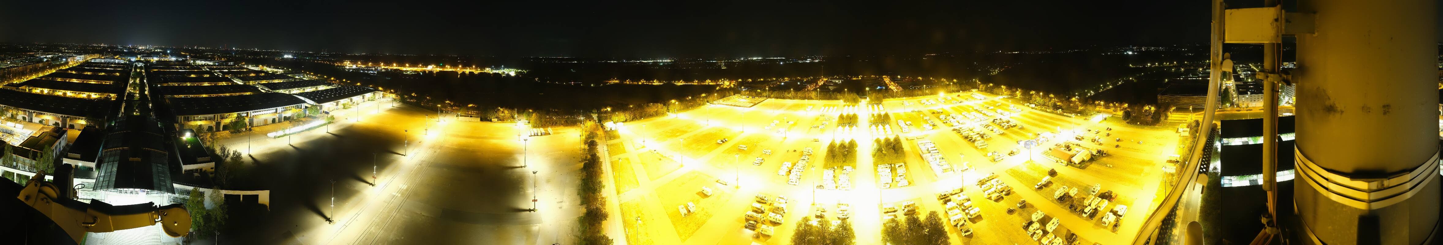 Archiv Foto Webcam München: Messeturm Riem (Messestadt Ost)