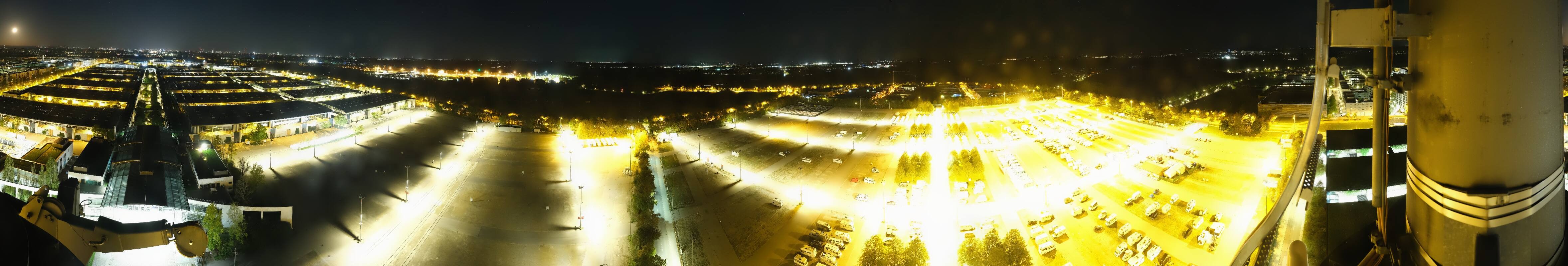Archiv Foto Webcam München: Messeturm Riem (Messestadt Ost)