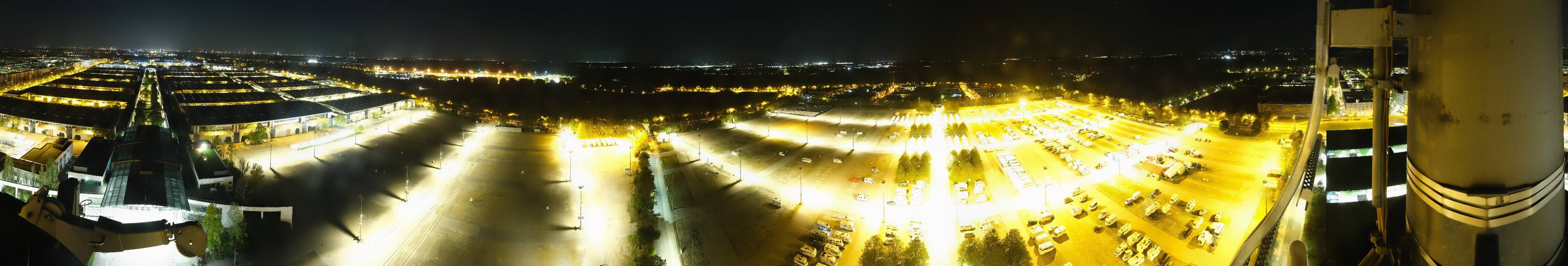 Archiv Foto Webcam München: Messeturm Riem (Messestadt Ost)