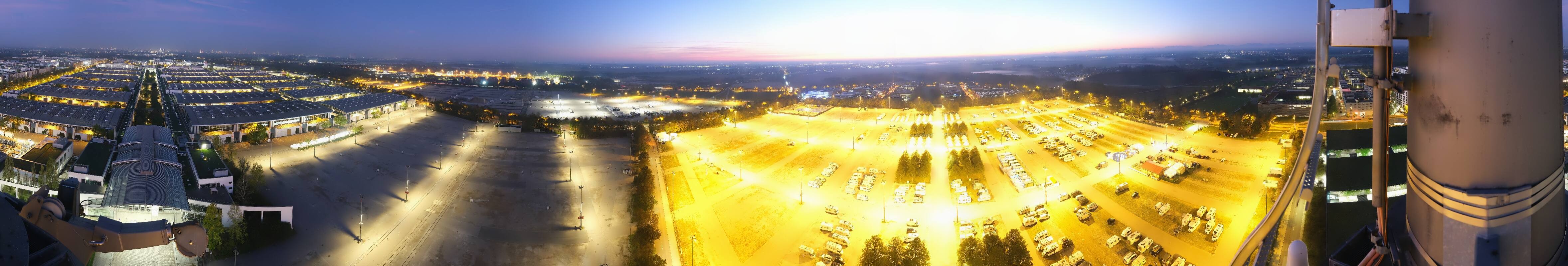 Archived image Webcam Munich: Messe München Riem