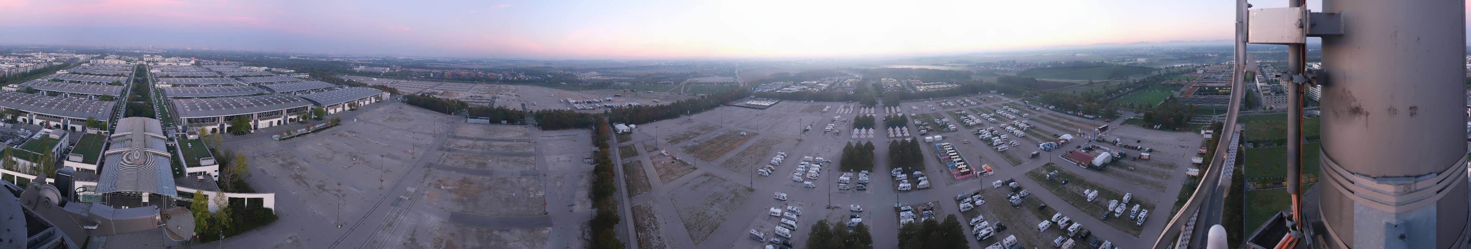 Archived image Webcam Munich: Messe München Riem