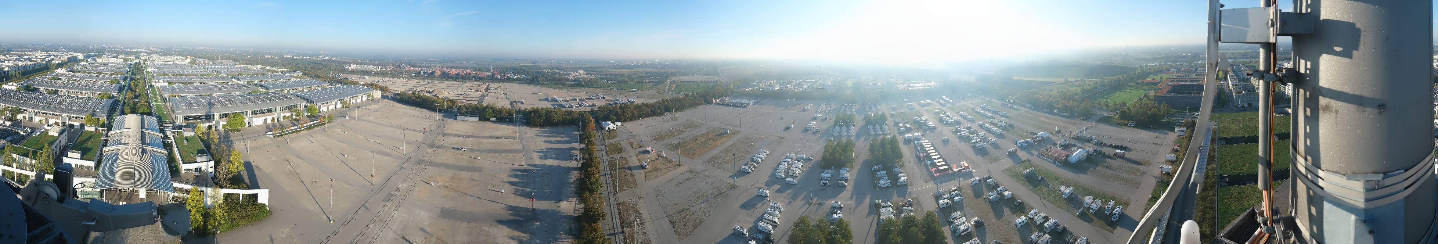 Archived image Webcam Munich: Messe München Riem