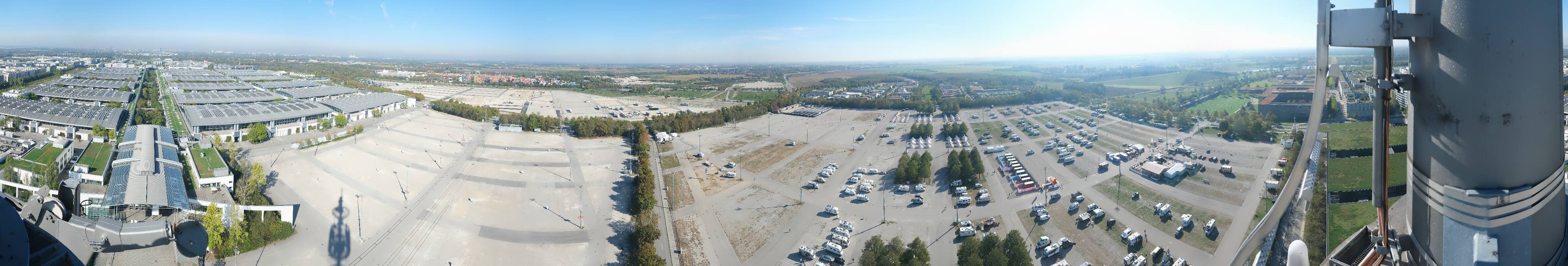 Archived image Webcam Munich: Messe München Riem