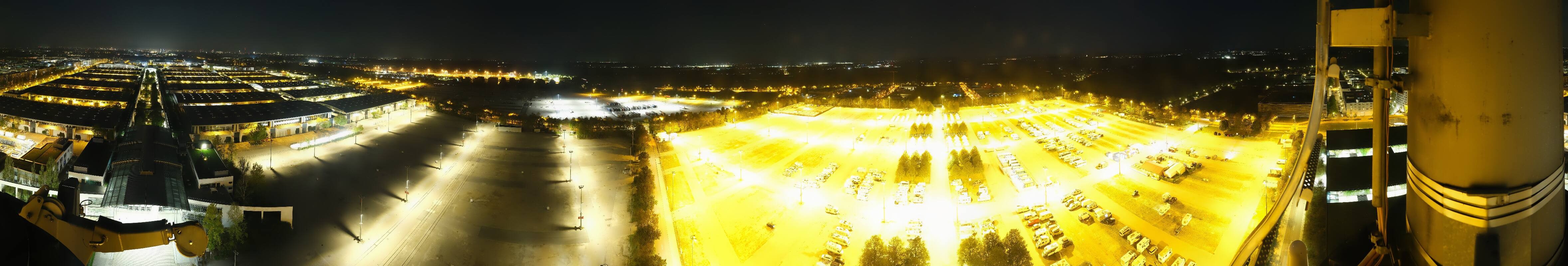 Archiv Foto Webcam München: Messeturm Riem (Messestadt Ost)