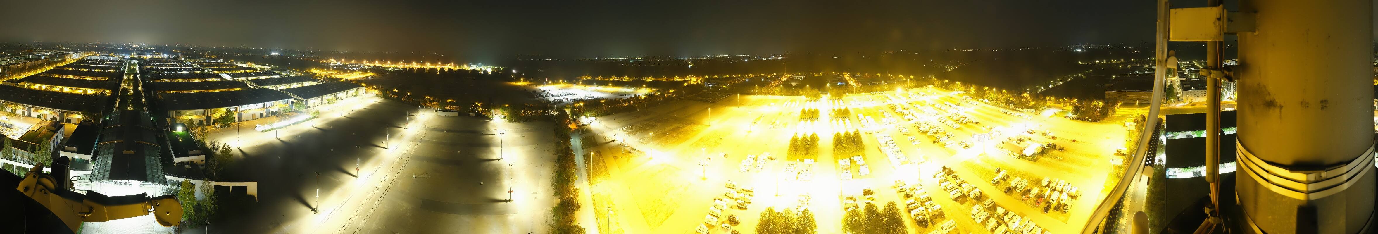 Archiv Foto Webcam München: Messeturm Riem (Messestadt Ost)