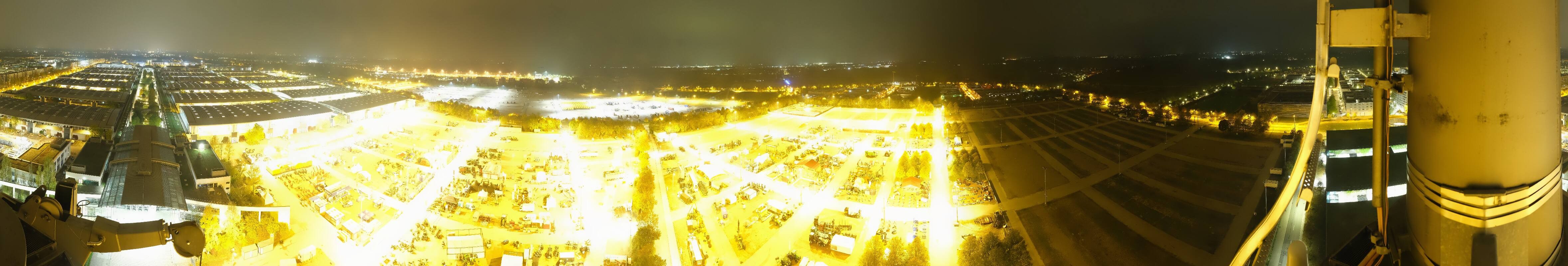 Archiv Foto Webcam München: Messeturm Riem (Messestadt Ost)
