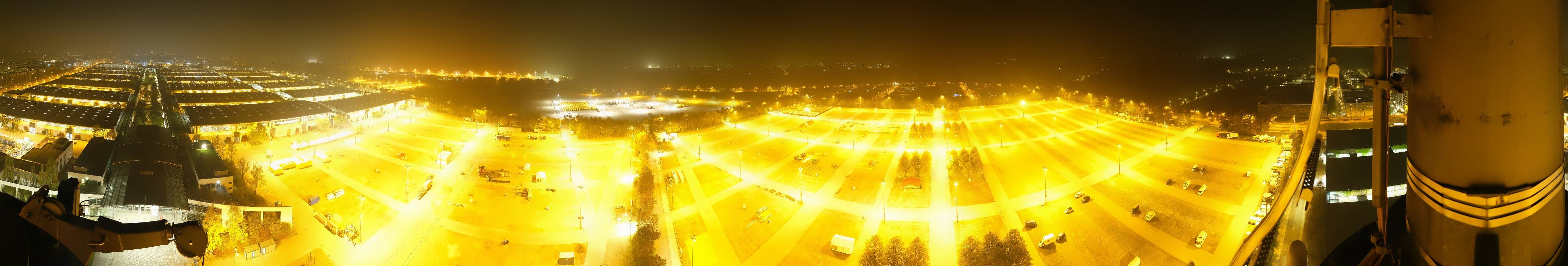 Archiv Foto Webcam München: Messeturm Riem (Messestadt Ost)