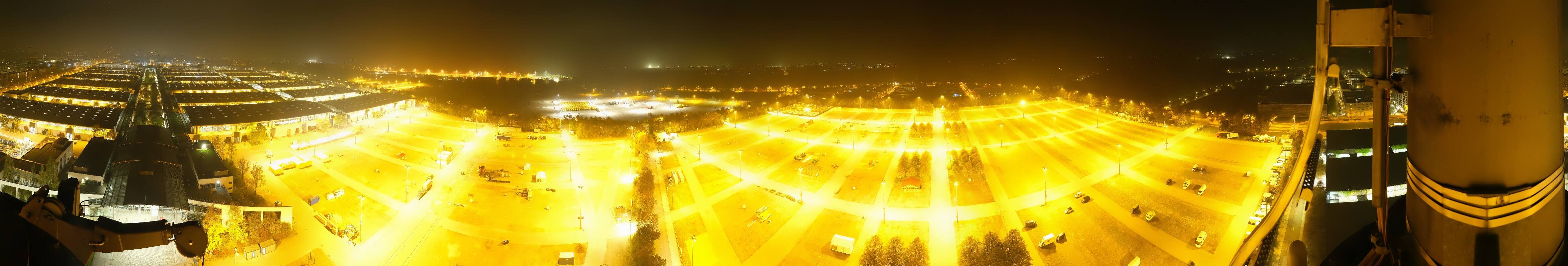 Archiv Foto Webcam München: Messeturm Riem (Messestadt Ost)