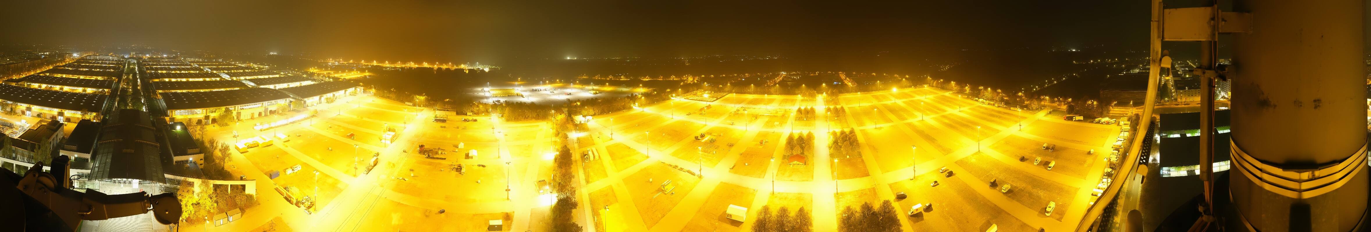 Archiv Foto Webcam München: Messeturm Riem (Messestadt Ost)