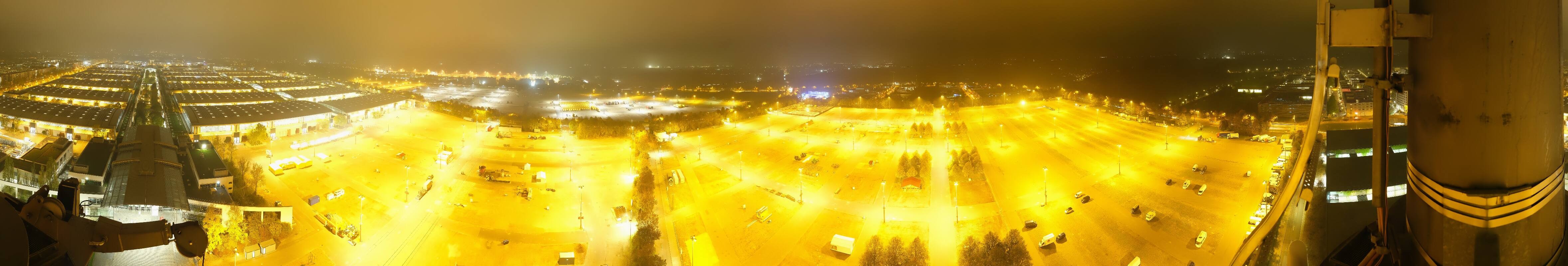 Archiv Foto Webcam München: Messeturm Riem (Messestadt Ost)