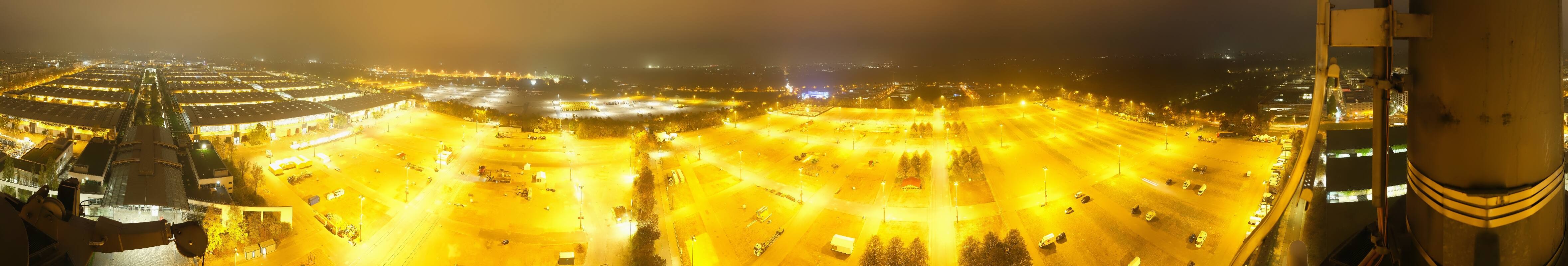 Archiv Foto Webcam München: Messeturm Riem (Messestadt Ost)