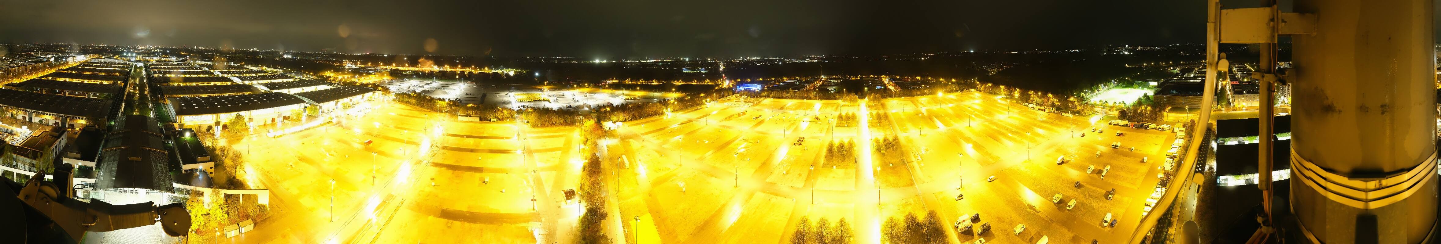 Archiv Foto Webcam München: Messeturm Riem (Messestadt Ost)