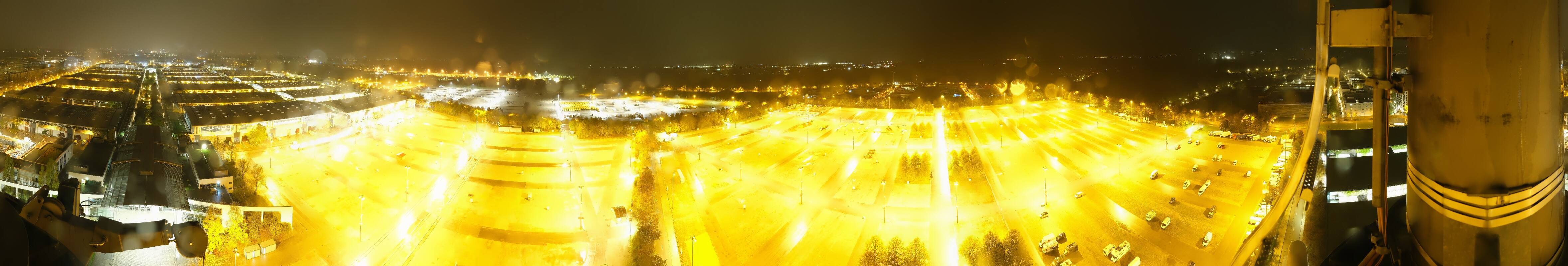 Archiv Foto Webcam München: Messeturm Riem (Messestadt Ost)