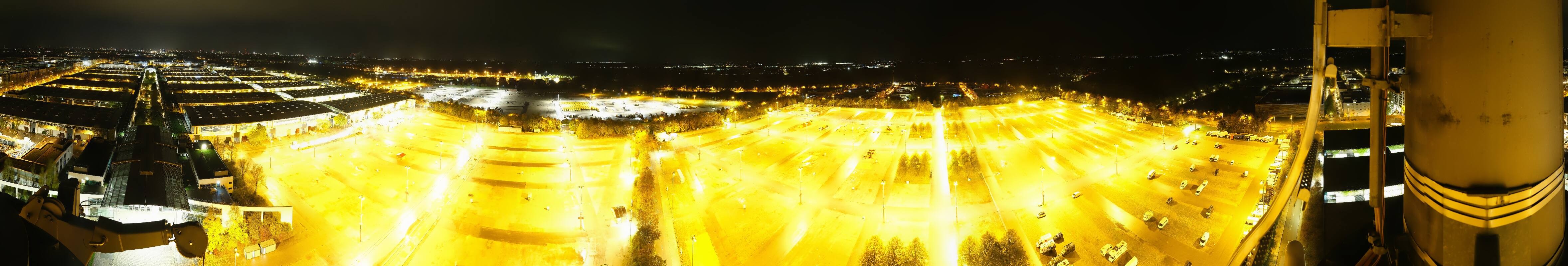 Archiv Foto Webcam München: Messeturm Riem (Messestadt Ost)