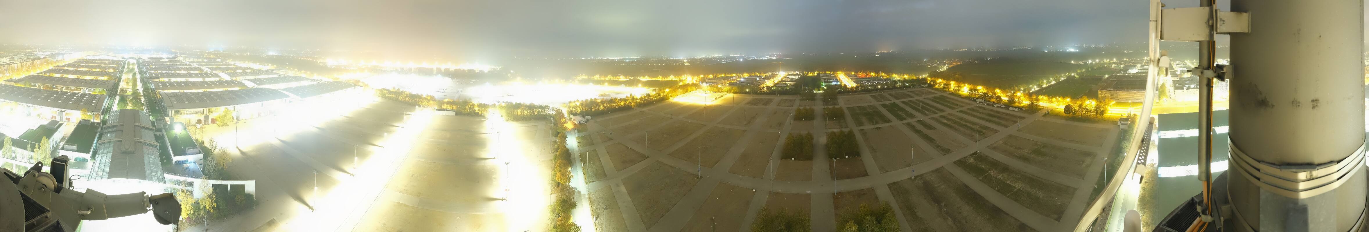 Archiv Foto Webcam München: Messeturm Riem (Messestadt Ost)