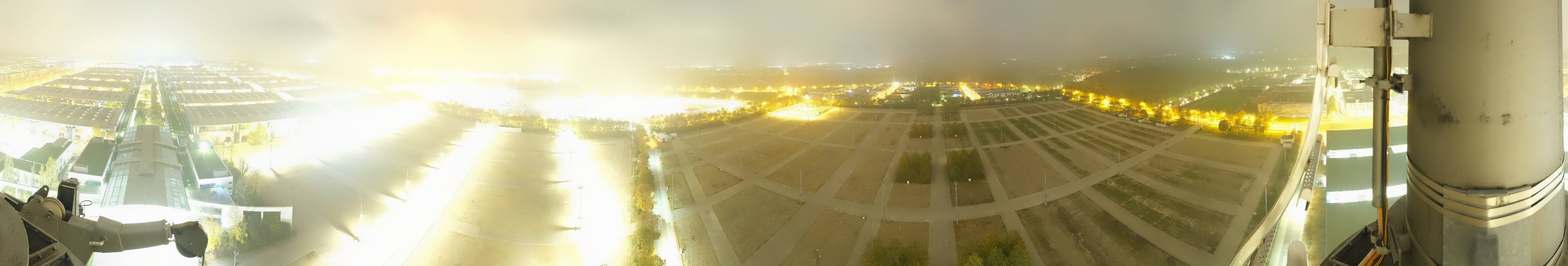 Archiv Foto Webcam München: Messeturm Riem (Messestadt Ost)