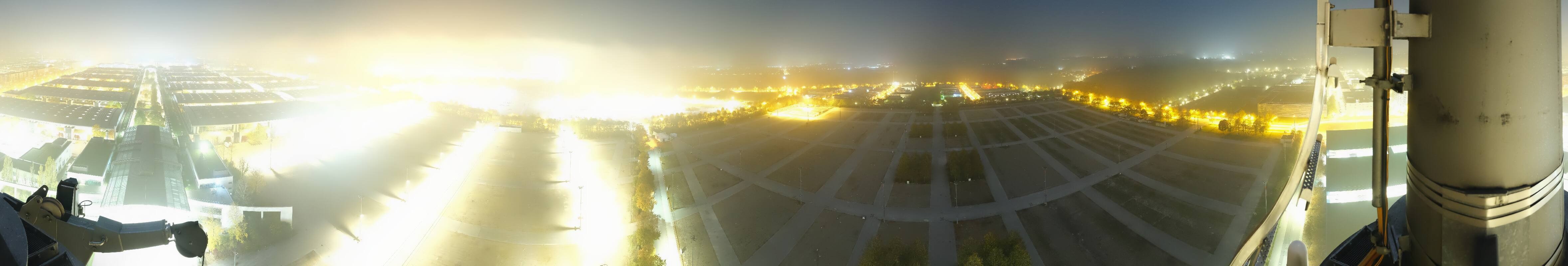 Archiv Foto Webcam München: Messeturm Riem (Messestadt Ost)