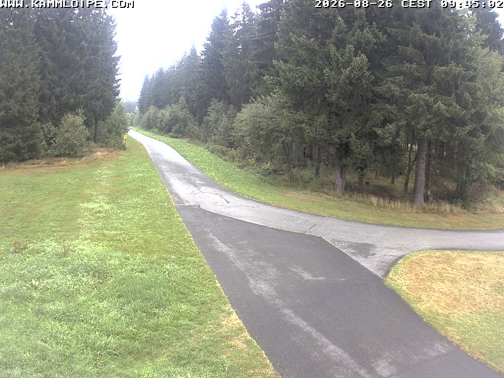 Archived image Webcam Johanngeorgenstadt - Ski Slope