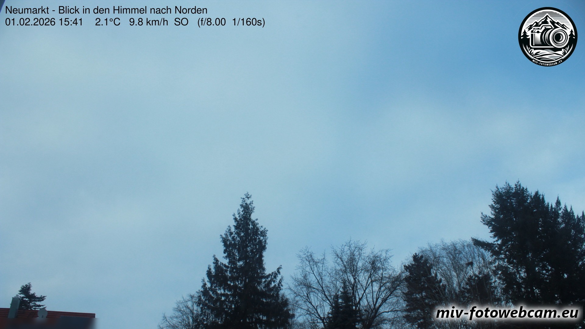 Archiv Foto Neumarkt in der Oberpfalz: Wetter-Webcam